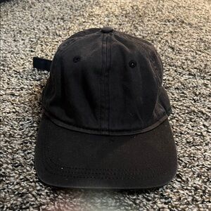 Universal Thread Black Cotton Baseball Cap
